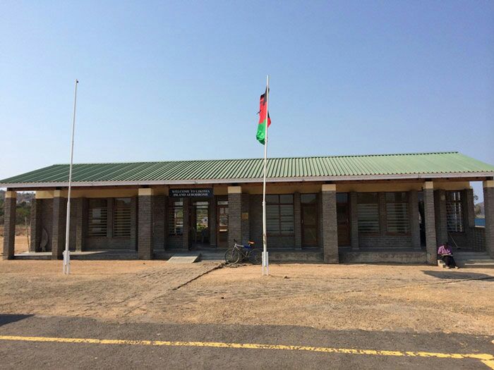 Likoma airport terminal building